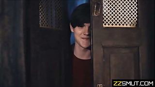 step Mom and step daughter caught fucking by step Son