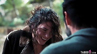 Homeless teen finds a way into a much older married guys life and fucks him