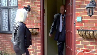 AgedLovE Hardcore Mature sex with Sales Agent