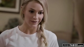 PURE TABOO Boyfriend Asks His Girlfriend to Seduce Her Stepmom for Threesome