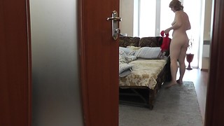 Dad pervert spies behind masturbation stepdaughter. Old young. Squirt pussy