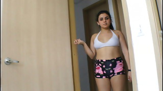 my stepsister helps me with my erection problem - Spanish porn