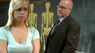 Blonde gets Anal Inspection