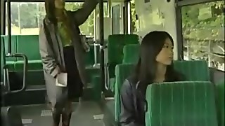 Japanese Lesbo Bus sex (censored)