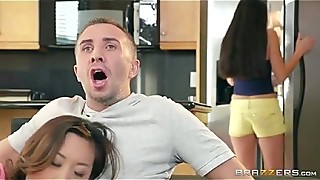 Keiran Lee, Alina Li in -Asian Teen In Short Jeans Sucks Cock Insanely