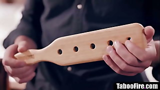 Stepdaughter finds stepfather's bdsm toy collection