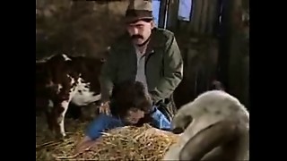 Wife Drilled in Barn