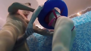 Teenage Divine Poolside Sex